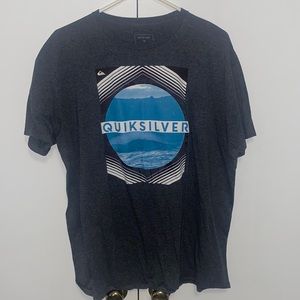 GREY WAVE GRAPHIC T-SHIRT